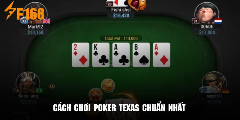 Những quy định chi tiết trong cách chơi Poker Texas